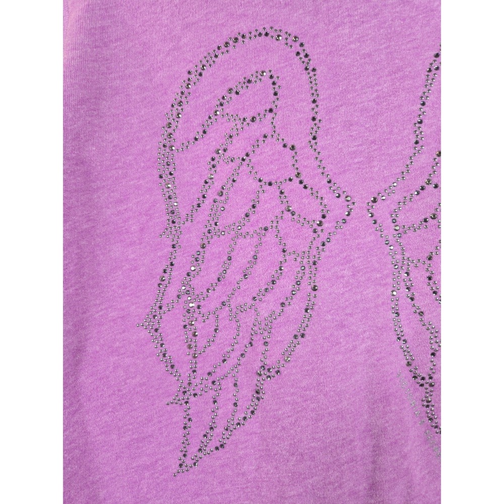 Women's Victoria's Secret Super Model Essentials Pink-Purple Hoodie Size M - Picture 5 of 7